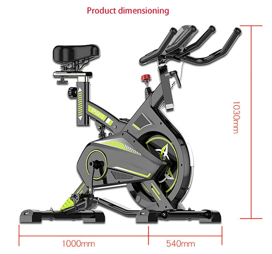 Vélo d'exercice à résistance magnétique professionnel