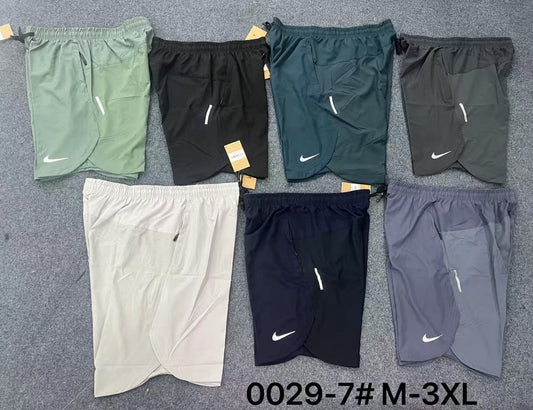 Short sport Nike (stride) running avec fermeture options multi-couleurs SPMNS01