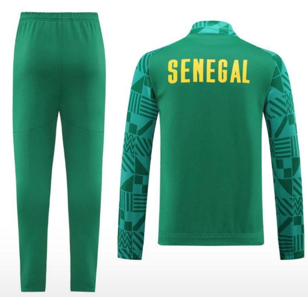 Ensemble Survêtement Senegal CDM officiel (Vert)