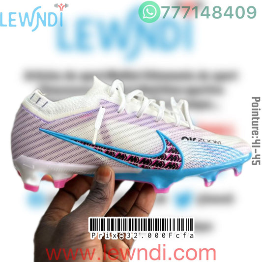 Crampons Nike Air Zoom Blanc/Violet/Rose