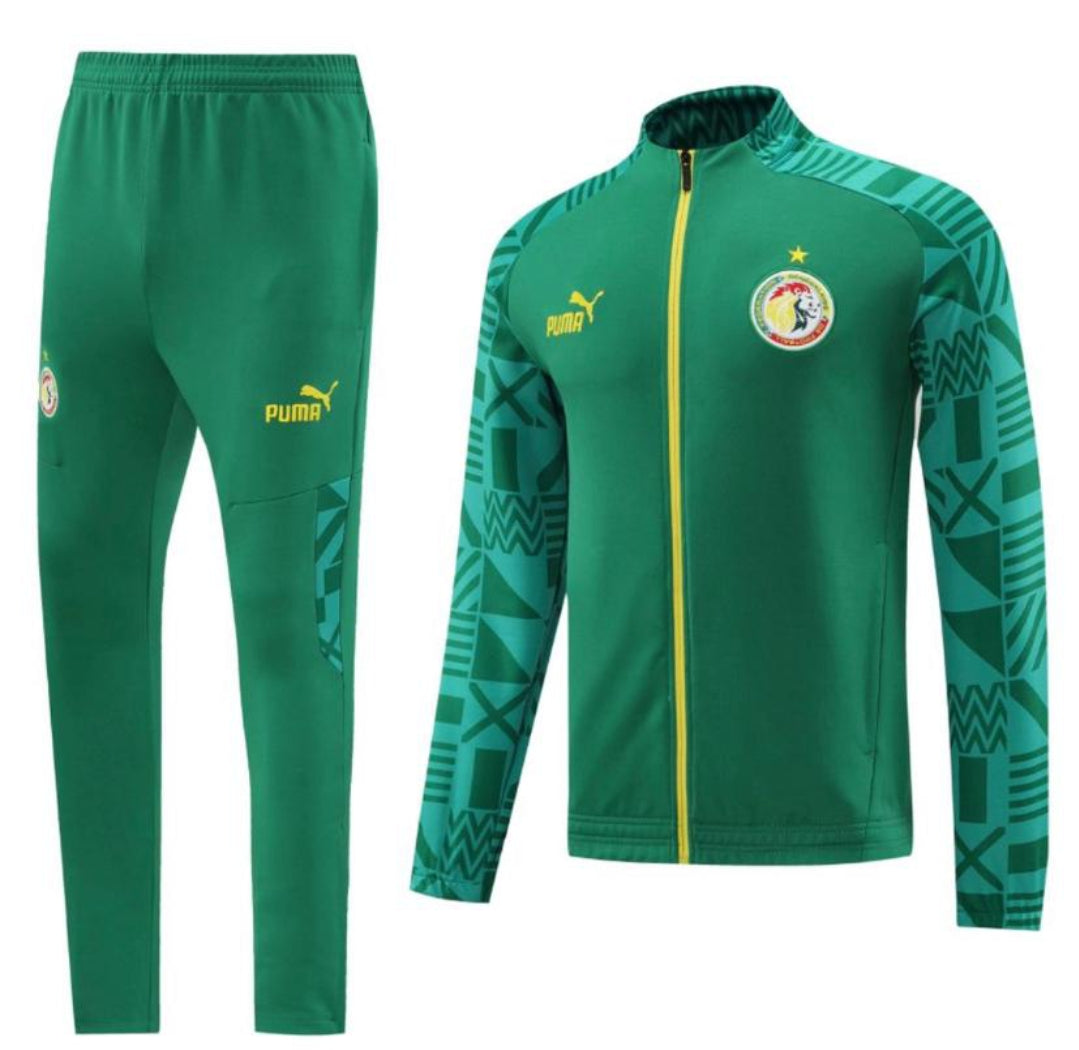 Ensemble Survêtement Senegal CDM officiel (Vert)