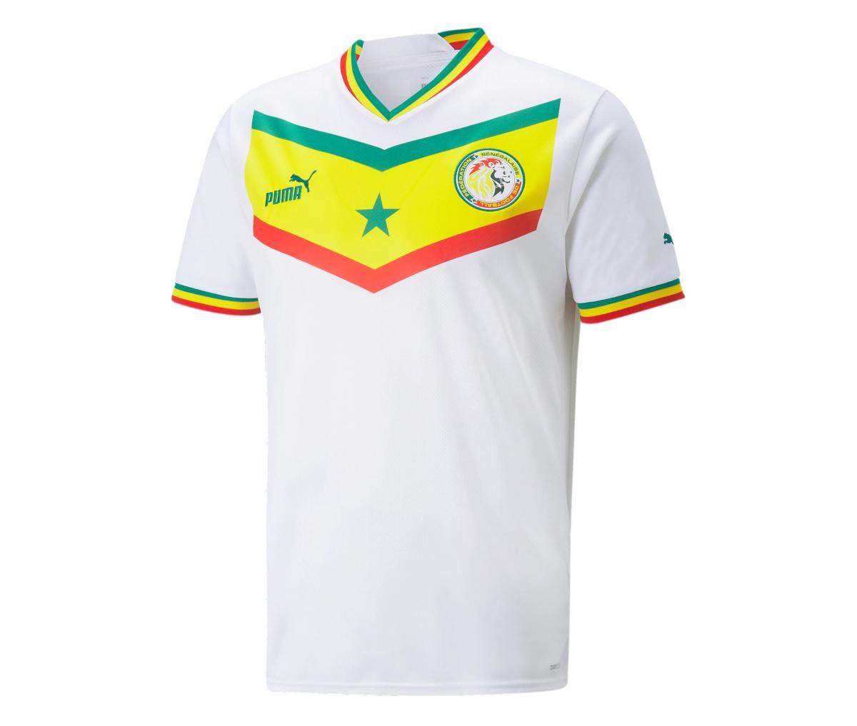 Maillot Sénégal Domicile Blanc