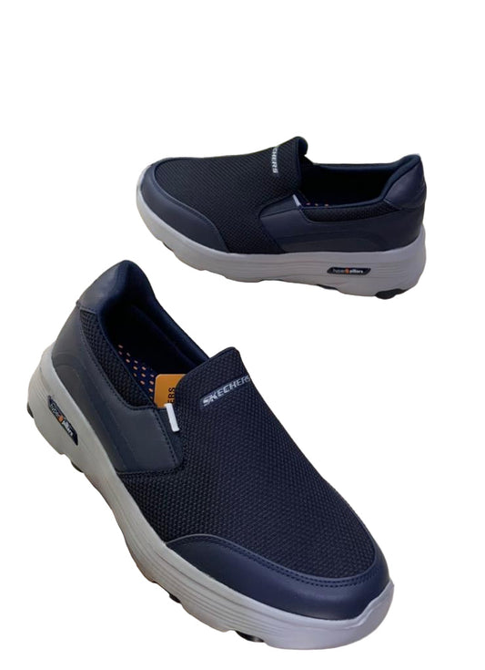 Chaussure Skechers (Slip On Renforcé) Bleu comfortable