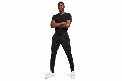 Pantalon jogging en coton avec fermeture – Confort & Style (Ni-ke) (Bleu et Noir disponible) PJCMSP01