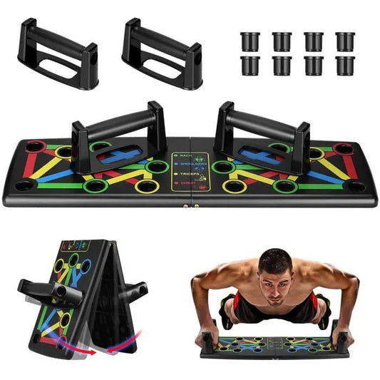Planche de poussée pliable multifonctionnelle