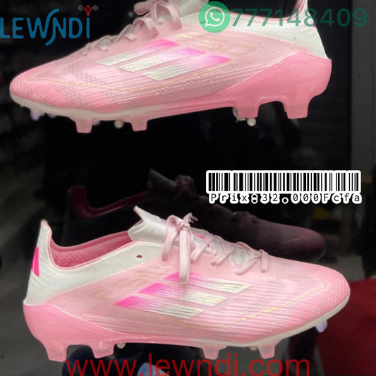 Crampons Adidas F50 Rose