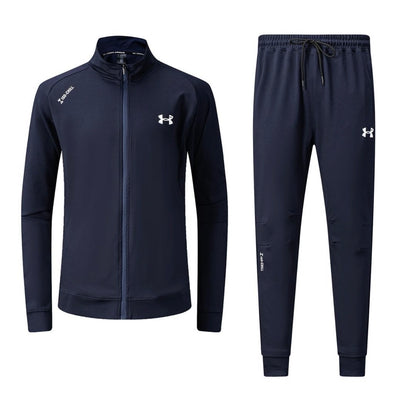 Ensemble Survêtement Classique UA Marine (coton leger) avec fermeture MSESUA03
