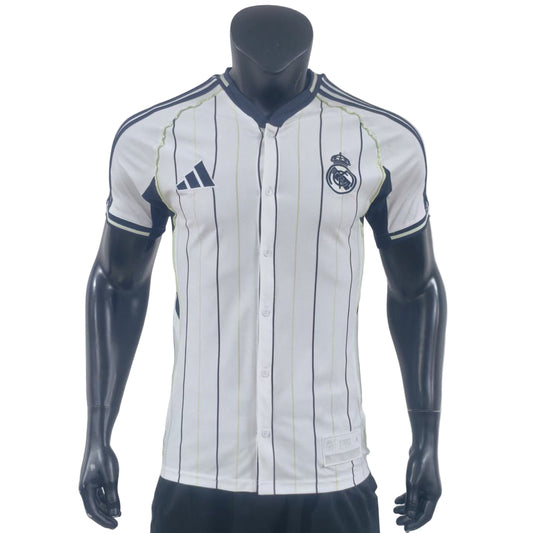 Le maillot de baseball Real Madrid (blanc) classique