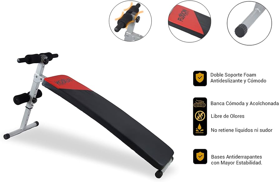 Banc abdominal Fuxion Sports