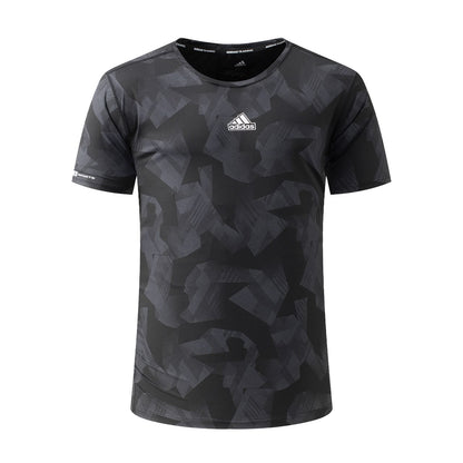 T-shirt Homme à Motif Géométrique – Confort & Style (adidas) (4 couleurs disponibles pour choisir) TASMSF01