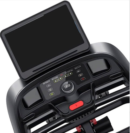 Tapis de Course électrique Professionnel Pliable – (Écran Multimédia, Grand écran Smart Multi-fonction Absorption des chocs Pliant)