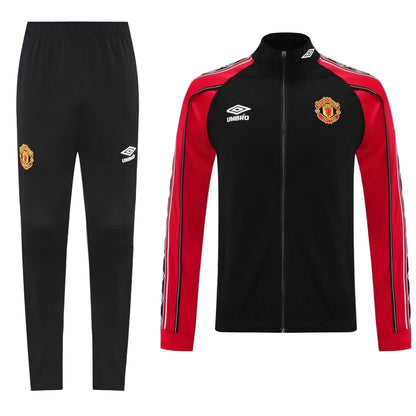 Ensemble Survêtement Manchester United (Rouge/Noir) Saison 2025