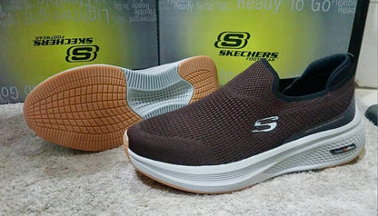 Chaussure Skechers BIG SIZE (Enfiler) Marron
