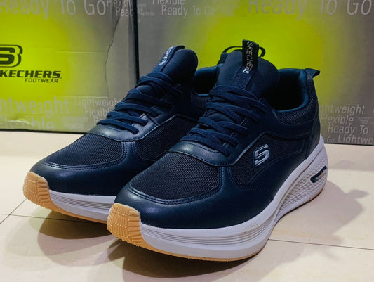 Chaussure Skechers (classique) Marine avec lacets