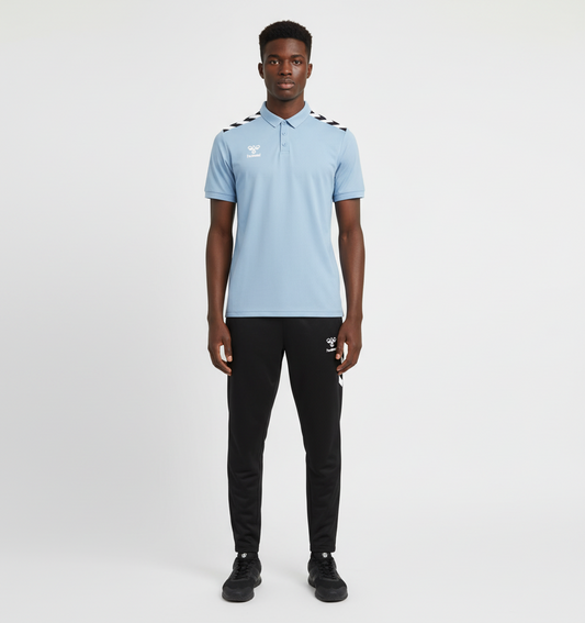 Ensemble Polo & Jogging Hummel (Gris/noir)– Style Sport Premium