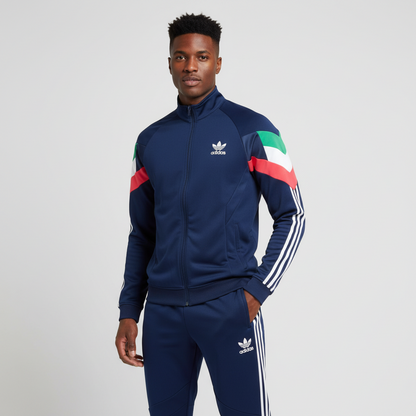 Ensemble Survêtement classique Adidas originals (Marine) avec fermeture