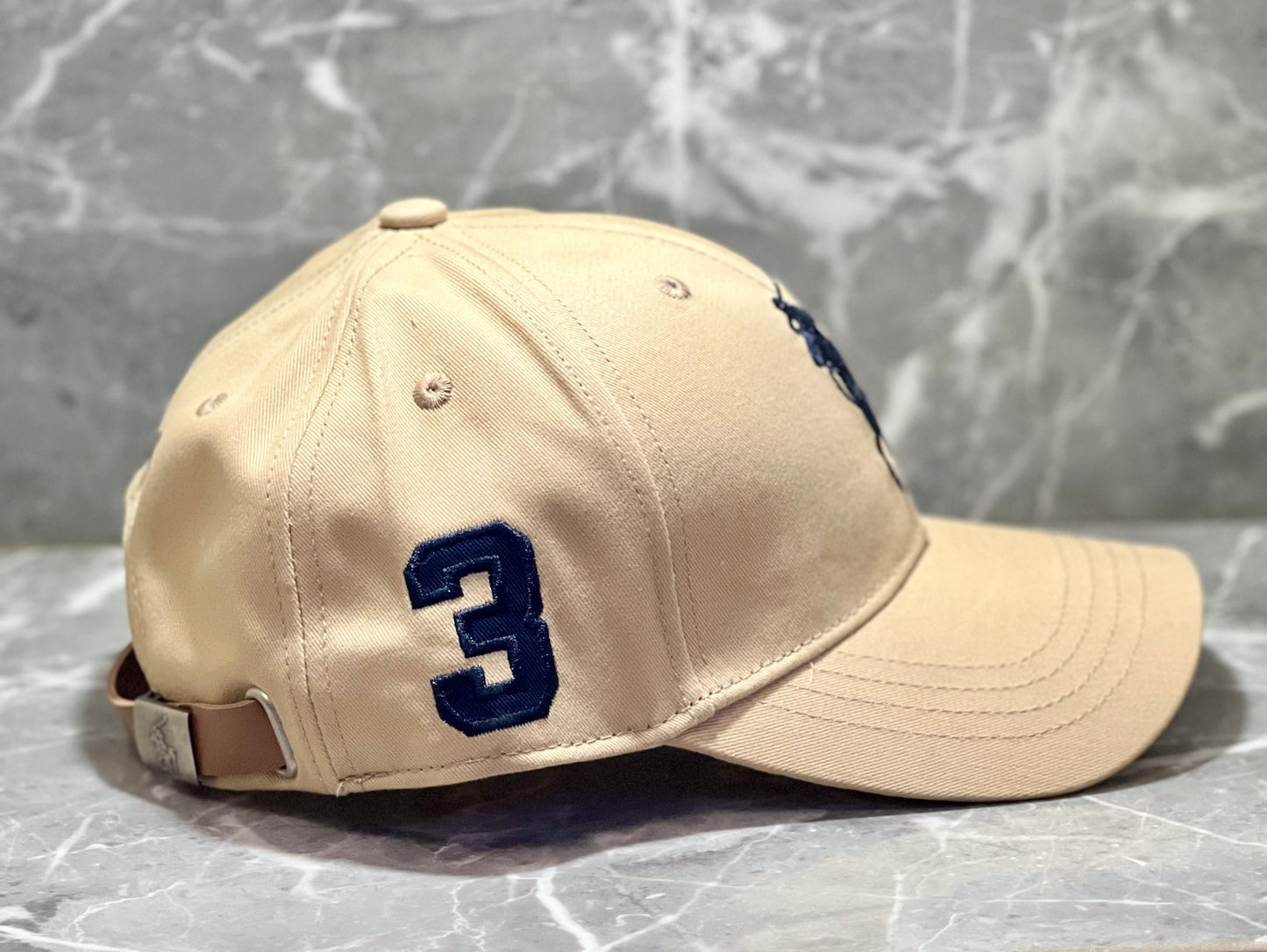 Casquette Polo Beige MSCP01
