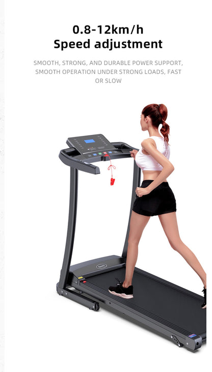 Tapis de course pliant Moteur de 2,0 CV Inclinaison manuelle à 3 niveaux KMSTPS01