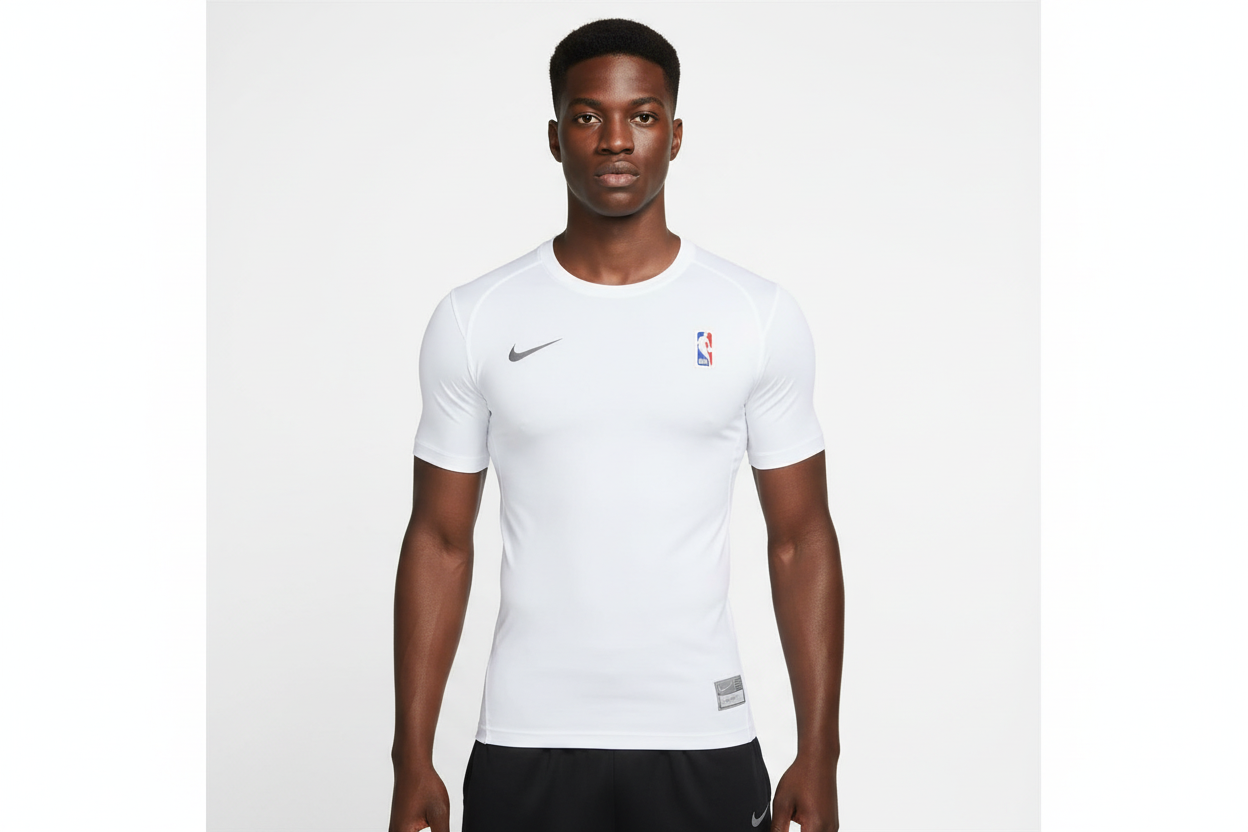 T-shirt compression confort dri-fit (Blanc/Noir disponible)