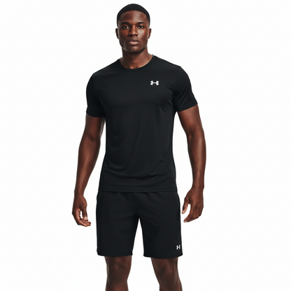 Ensemble de sport Under Armour Unisexe – T-shirt & Short (Noir)