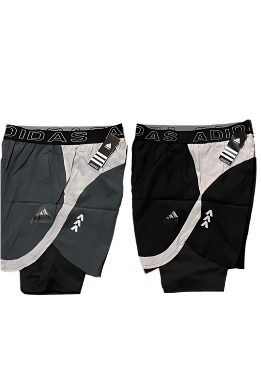 Nouveaux Shorts de Sport Adidas fitness avec cuissard intégrés MTSSC04