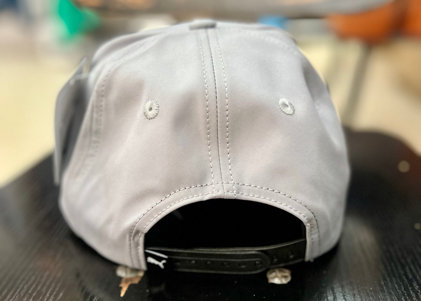 Casquette Sénégal Gris Ajustable – Logo Brodé | Unisexe