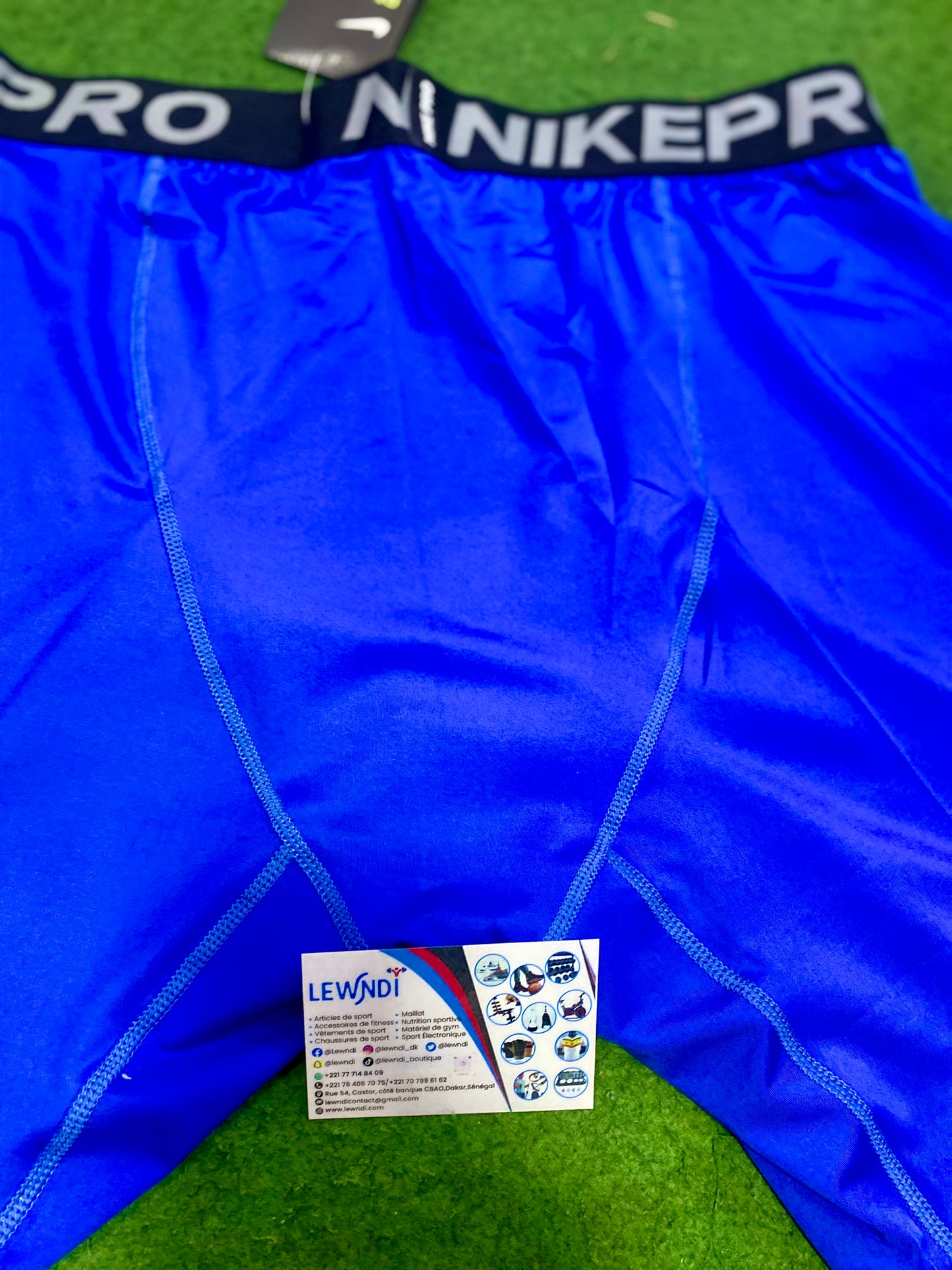 Cuissard Sport Nike Pro (Bleu)