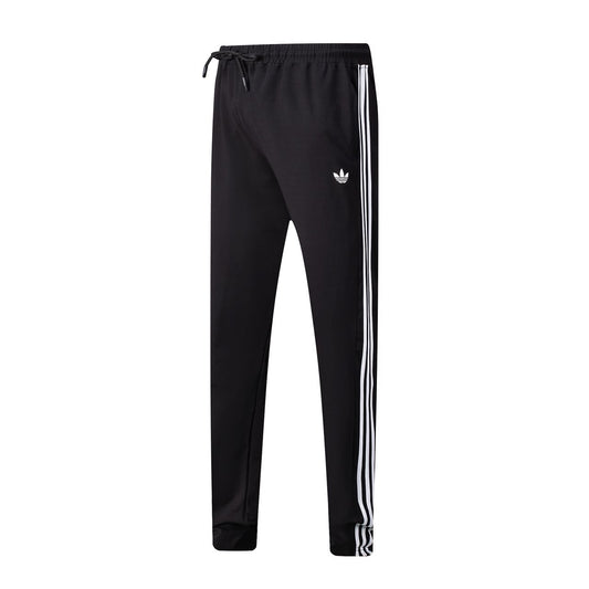 Pantalon jogging en coton avec fermeture – Confort & Style (Adi-das Originals ) (Bleu et Noir disponible) PJCMSP03