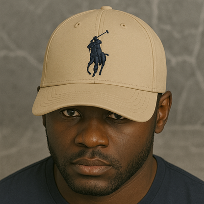 Casquette Polo Beige MSCP01