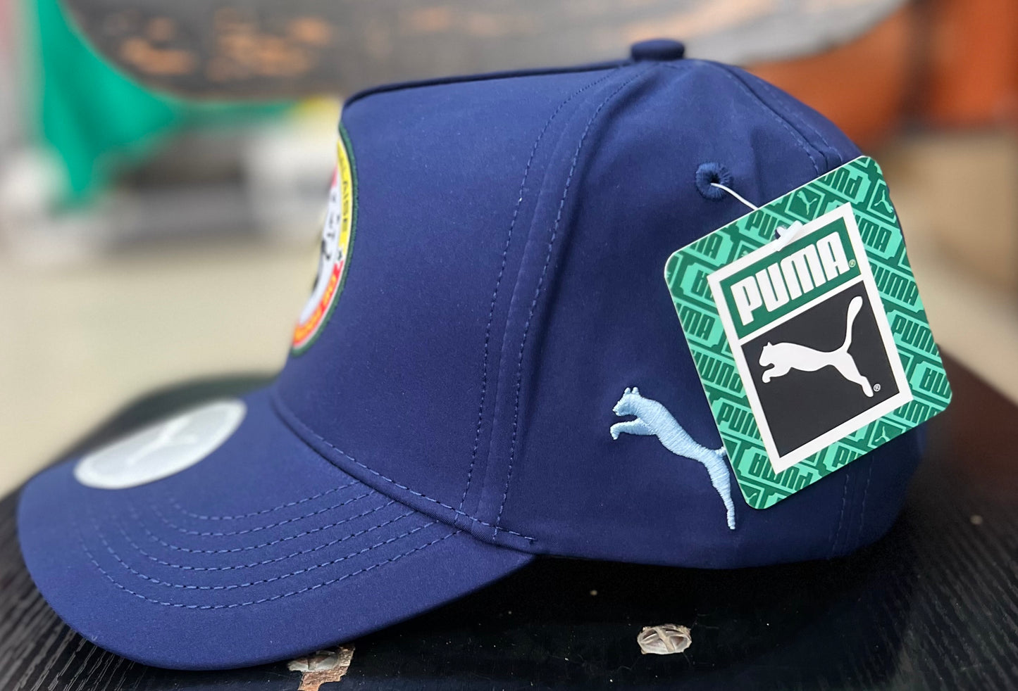 Casquette Sénégal Bleu Ajustable – Logo Brodé | Unisexe