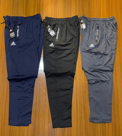 Pantalon jogging coton Adidas loisir/sport avec fermeture (unisexe) (3 couleurs disponibles pour choisir)