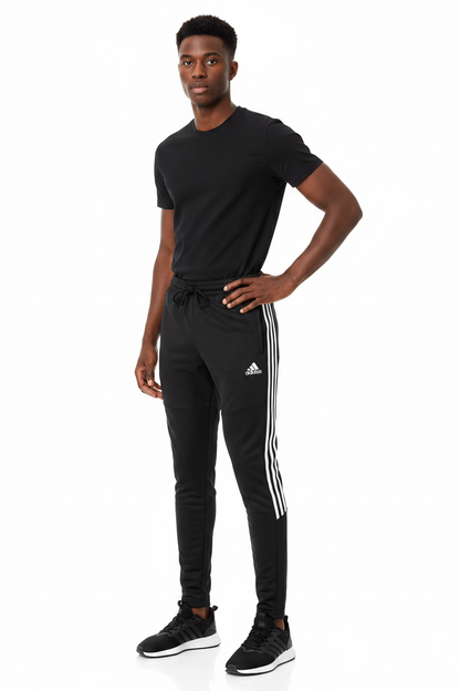 Pantalon jogging en coton avec fermeture – Confort & Style (Adi-das ) (Bleu et Noir disponible) PJCMSP02