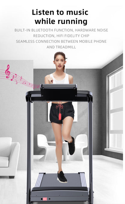 Tapis de course pliant Moteur de 2,0 CV Inclinaison manuelle à 3 niveaux KMSTPS01