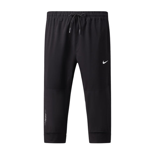 Pantacourt jogging sport en coton avec fermeture – Confort & Style (Ni-ke) (Bleu et Noir disponible) PCJCMSP05