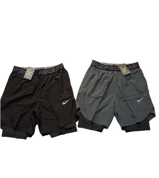 Nouveaux Shorts de Sport Nike fitness avec cuissard intégrés MTSSC02