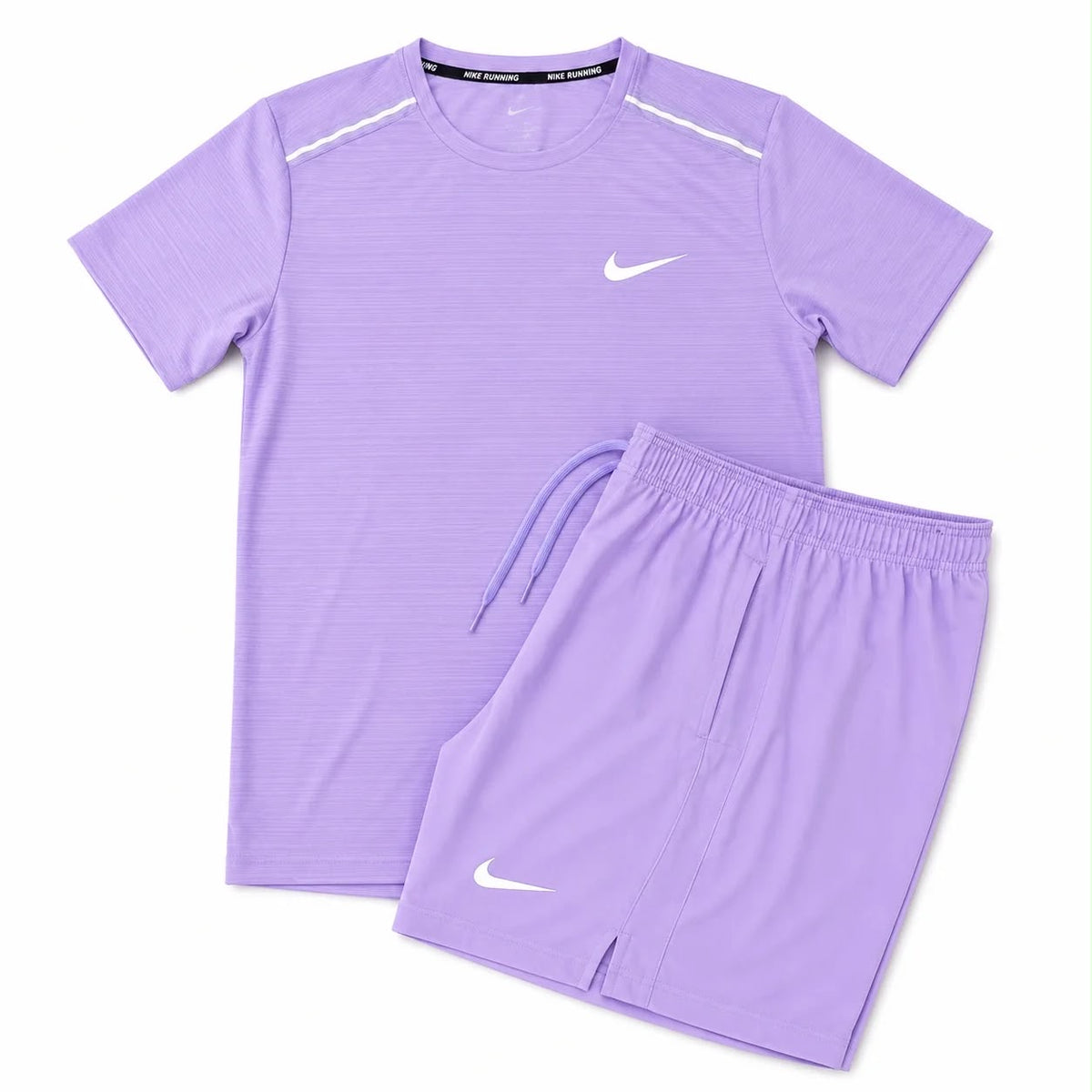 Ensemble T-shirt et Short Sport NI-KE avec fermeture Unisexe Violet