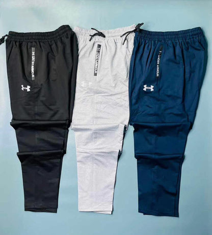 Pantalon jogging coton UA loisir/sport avec fermeture (unisexe) (3 couleurs disponibles pour choisir)