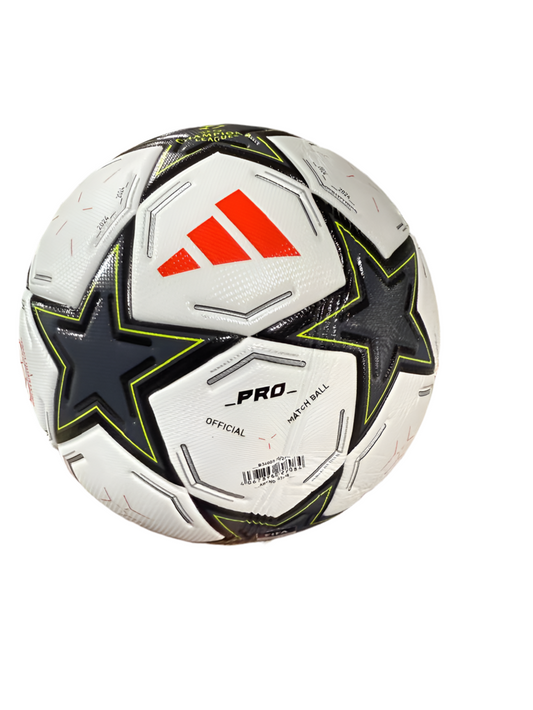 Ballon Football Professionnel (UEFA campions league) blanc/noir ball match officiel