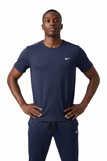 Ensemble Sport (NI-KE) – T-shirt & Pantalon Style Performance Marine TPESMSN10