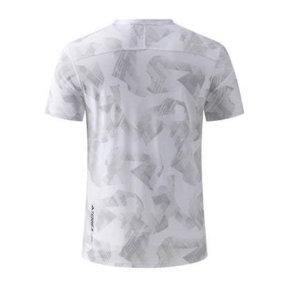 T-shirt Homme à Motif Géométrique – Confort & Style (adidas) (4 couleurs disponibles pour choisir) TASMSF01
