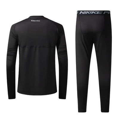 Ensemble collants avec bas Nike pro sport (Big Size) CFMS04C