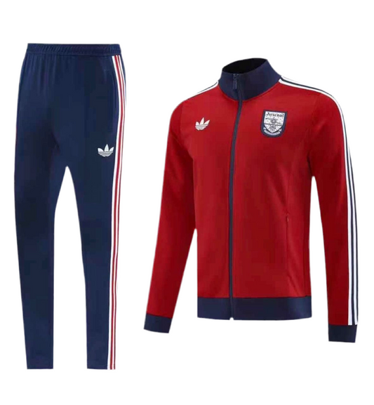 Ensemble Survêtement Arsenal (Marine/Rouge) Saison 2025