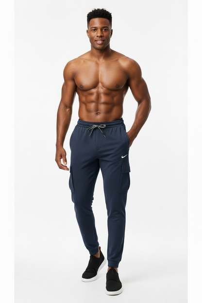 Pantalon Cargo poches – Confort & Style (Ni-ke) (4 couleurs disponibles pour choisir) avec fermeture PJCPSMS01