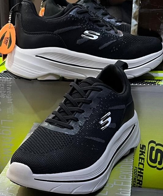 Chaussure Skechers (Arch) Noir avec lacets