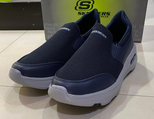 Chaussure Skechers (Slip On Renforcé) Bleu comfortable