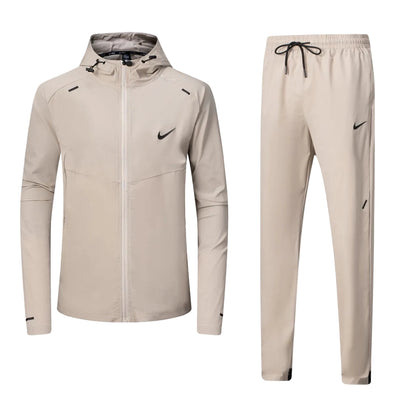 Ensemble Survêtement Capuche Performance (Toiles) – Nike Beige ECNMS 05