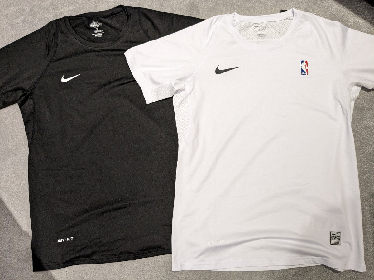 T-shirt compression confort dri-fit (Blanc/Noir disponible)