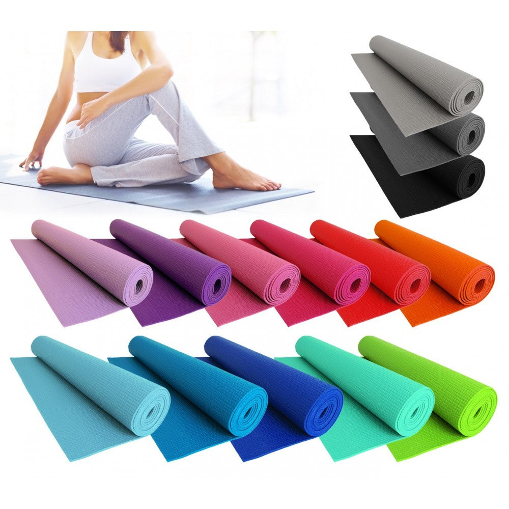 Tapis de yoga antidérapant de 8 mm d'épaisseur