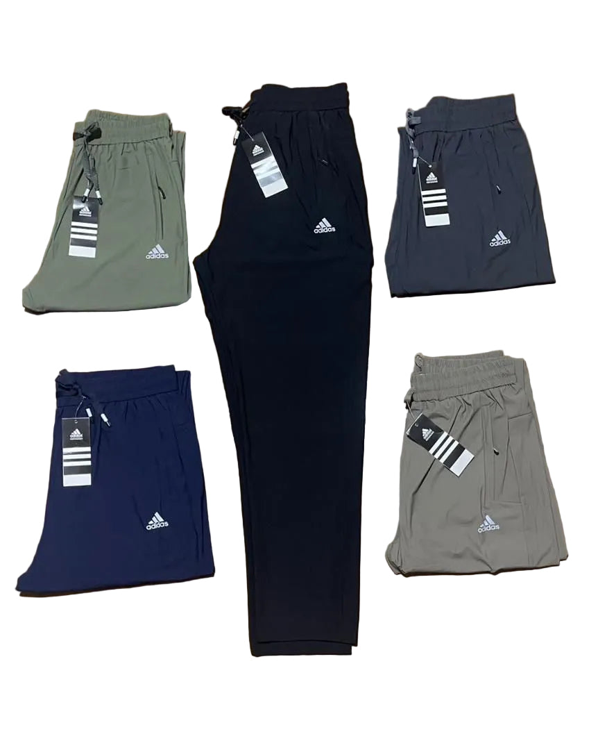 Pantalon jogging sport léger (5 couleurs disponibles) Adidas avec fermeture
