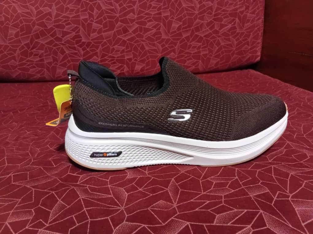Chaussure Skechers BIG SIZE (Enfiler) Marron
